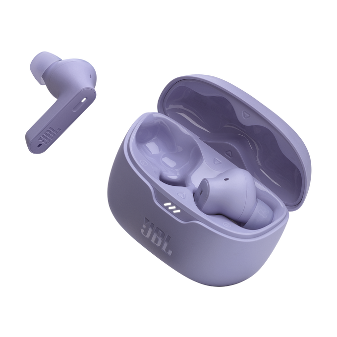 JBL Tune Beam - Purple - True wireless Noise Cancelling earbuds - Detailshot 4 image number null